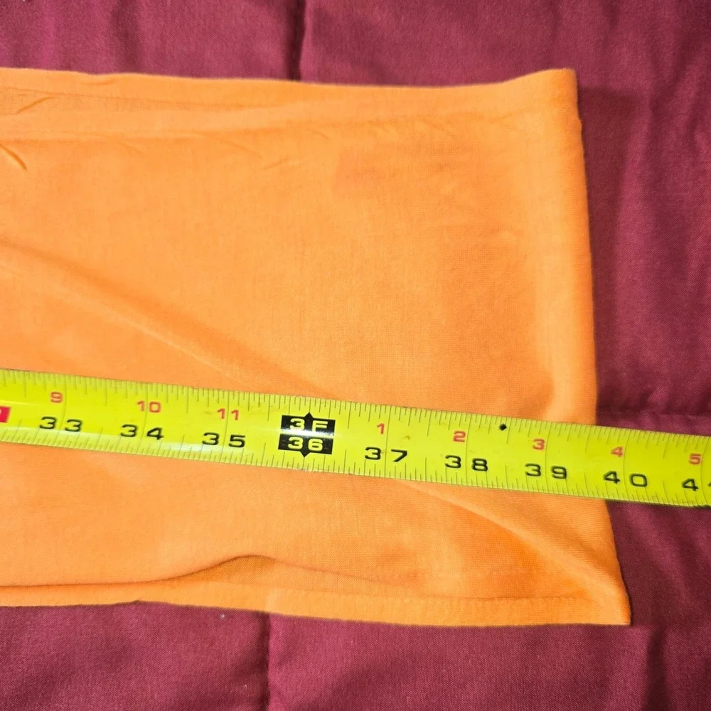 Passports Pier 1 Orange Scarf Belt Sash Table Runner Bandana Tie 80